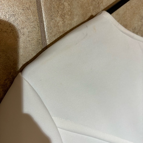 Ted Baker Color Block Navy and White Dress 2 - Picture 6 of 6